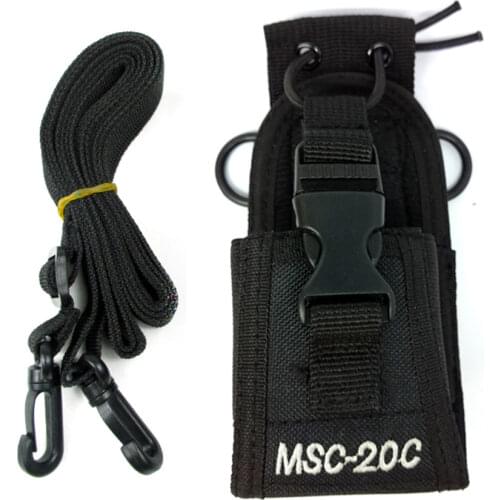Radio Case Holder MSC-20C Nylon Carry Case for Baofeng UV-5R UV-82 UV-888S UV-9R Walkie Talkie