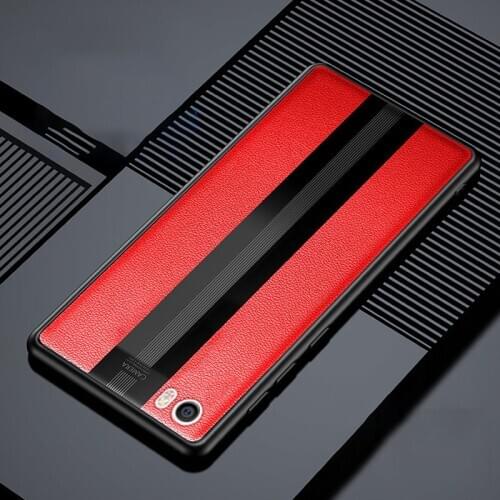 Porsche Style for Xiaomi mi 5Splus play Phone Case Luxury Leather for mi note 3 max mix2 6X mi 8 lite 9 Cover Silicone Business