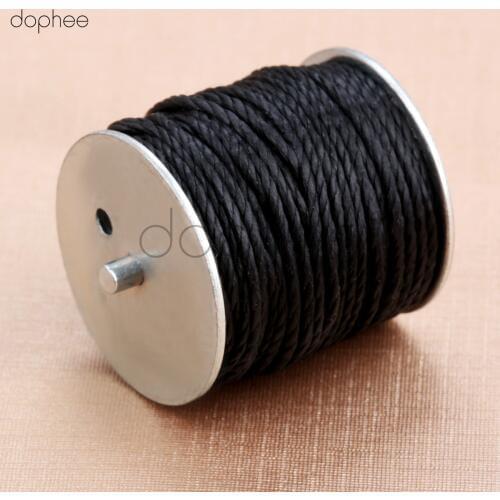 Dophee Leather Sewing Carving Wax Line Hand Made Art Needle Sewing Machine Leathers Tool For Home DIY Crafts