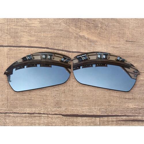 Vonxyz Chrome Mirror Polarized Replacement Lenses for-Oakley Flak Jacket Frame