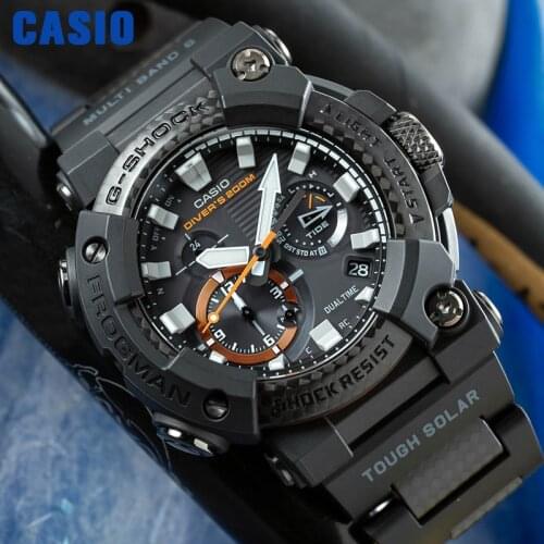 Casio watch men g shock top Sport Wrist Watch smart watchCarbon fiber reinforced resin strap Relogio Masculino GWF-A1000XC-1A