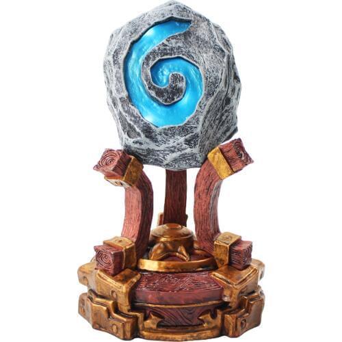 19cm New Hot Toy Hearthstone with LED Light Hearth Stone Decoration Toy PVC Action Figure Collection Model Doll