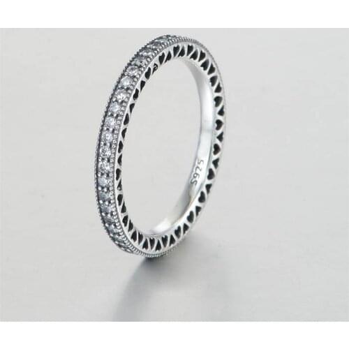 New fashion wedding rings for women joyas de plata 925 cubic zirconia ring free shipping rings Jewelry RIP158