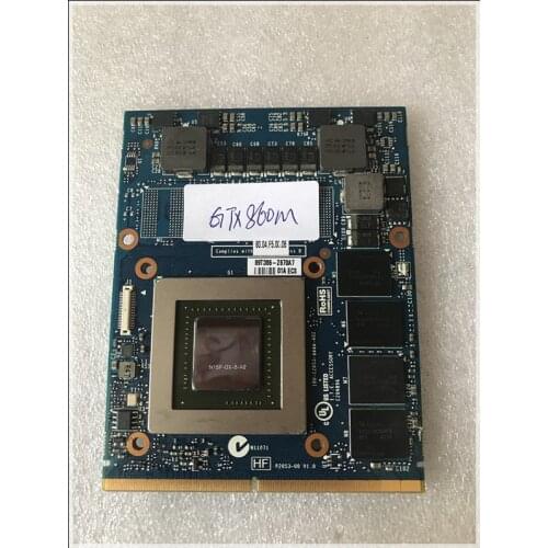 Origianl N15P-GX-B-A2 GTX860M GTX 860M MXM 3.0 DDR5 2GB Video Graphics Card For DELL M17X R4 R5 M18X R3 R2 laptop