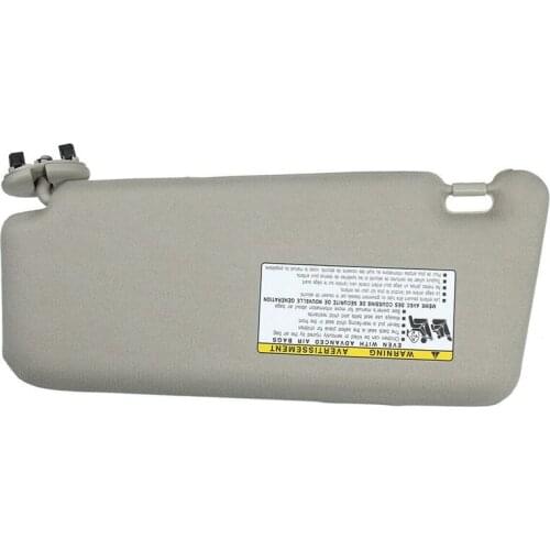 Passenger Side Beige Sun Visor for Toyota Camry 2006-2011 Without Sunroof 74310-06750-E0 7431006750E0