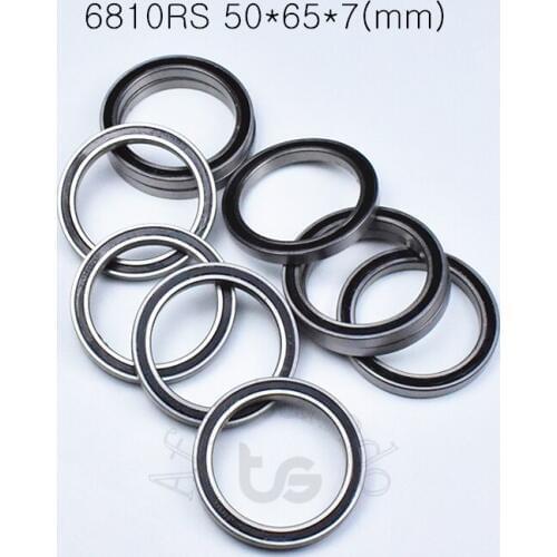 6810RS 50*65*7(mm) 1Piece bearing Rubber sealed bearing Thin wall bearing 6810 6810RS chrome steel bearing