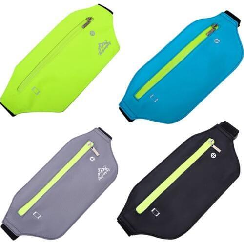 Sports Fanny Pack Waist Bum Bag Travel Running Bags Slim Belt Phone Pouch for Men Women