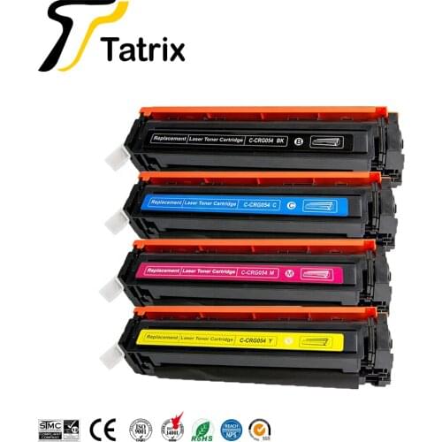Tatrix Premium Compatible Laser Color Toner Cartridge CRG054 CRG 054 CRG-054 for Canon Printer imageCLASS MF642Cdw