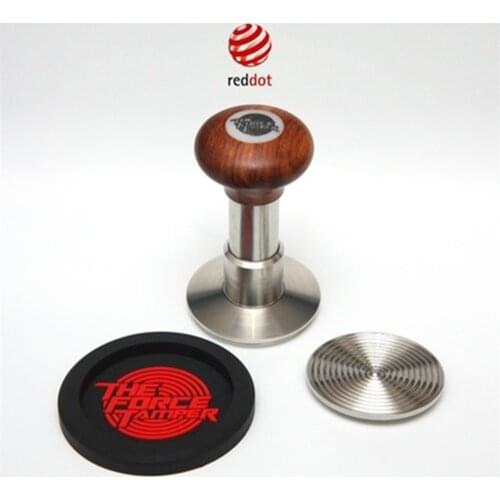 The Force Tamper Coffee Accessories Kitchen Press Tool Cloth Powder Leveler Tool Powder Hammer Stainless Steel Coffee Tamper