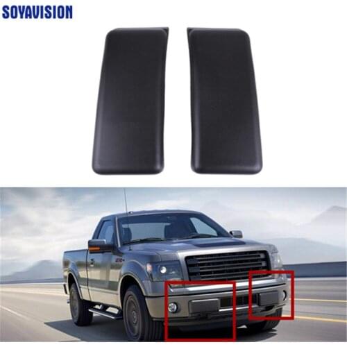 High quality Front Bumper Guard Inserts Pads Car License Plate Bracket For Ford F150 09-14 License Plate Holder Mounting Bracket