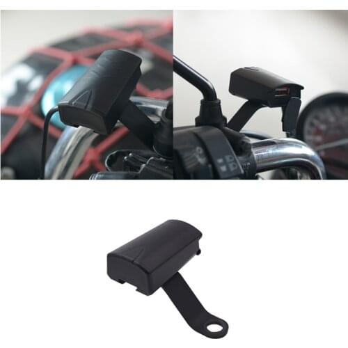 12V-24V Motorcycle Charger Moto USB Charger Power Adapter Socket With 110cm Wire Waterproof Car Charger Moto Accessories