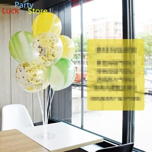 1set Balloon Holder Balloons Stand Column Confetti Balloon Kids Birthday Party Baby Shower Wedding Decoration Supplies