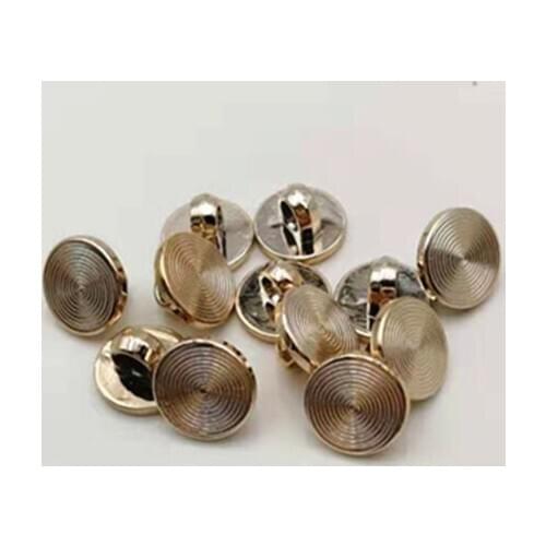 1lot= 50 pieces Shirt button UV plating rose gold T-shirt fashion womens DIY handmade decorative buttons A77