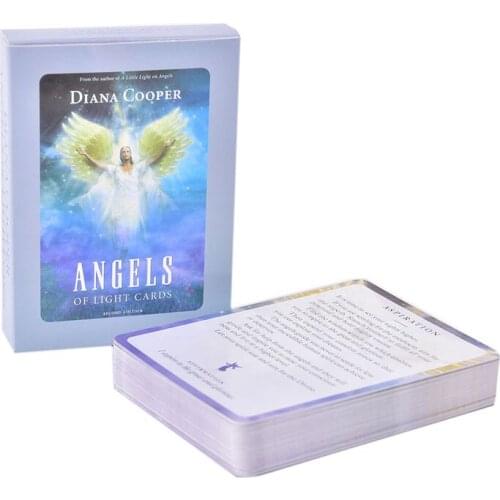 1pcs Hot Sale Angels of Light Cards Oracle Tarot Cards Divination Destiny Card For Patry Board Game