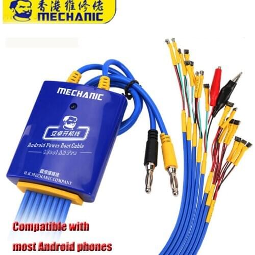 10pcs MECHANIC Android One Button Boot Control line Android Phone Test Cable Power Supply Cable for Huawei Xiaomi Samsung OPPO
