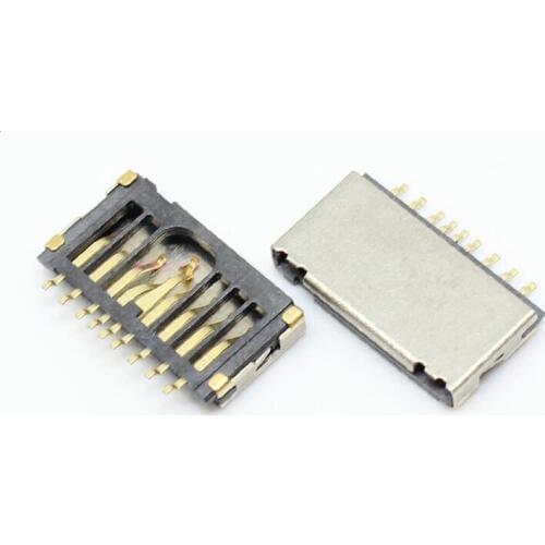 100% Genuine Memory Card tray For Xiaomi redmi hongmi note Memory SD Card slot For Huawei honor 4X Y635 memory card reader parts