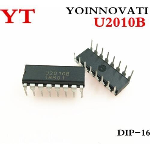2pcs/lot U2010B U2010 2010 DIP16 IC best quality