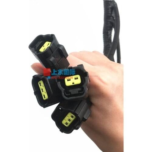 Free shipping Hydraulic large pump plug for hydraulic pump harness of SK200 210 250 260 330 350 / 8 hydraulic pump