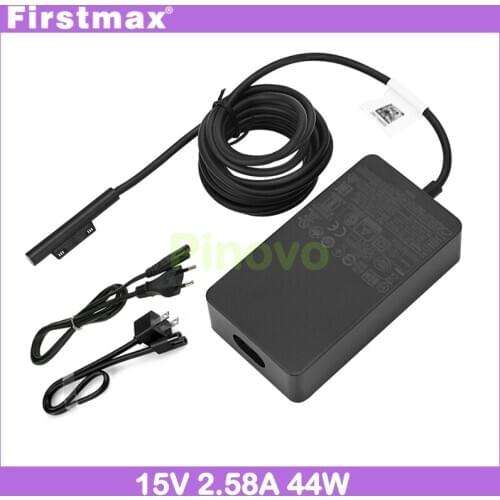 Firstmax ac adapter 15V 2.58A 44W 1800 tablet pc charger for Microsoft Surface Pro 5 (2017) Model 1796 1807 Pro 6 Core i7 i5