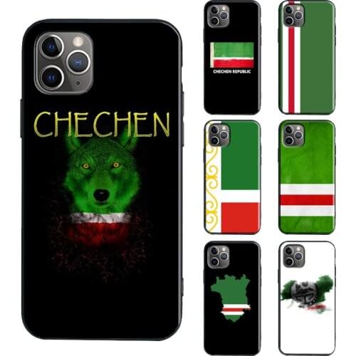 Chechen Flag Case For iPhone 12 mini 11 Pro Max 6S 7 8 Plus X XR XS Max SE 2020 TPU Cover Coque