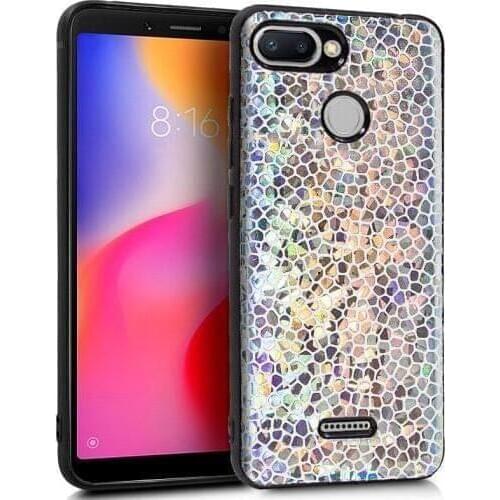 Case Xiaomi Redmi 6/6A Glitter Silver