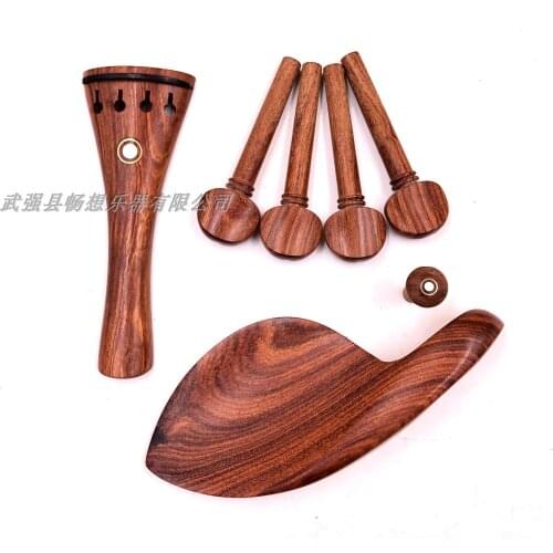 1set of 15"-16" viola fittings,tailpiece,chinrest,pegs #6429, instrument part