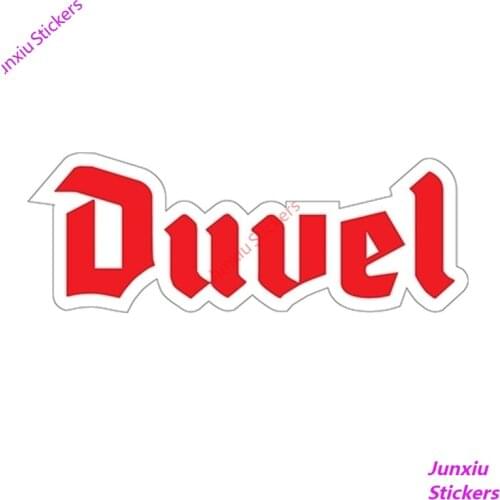 Creative DUVEL Car Sticker Styling Accessories Waterproof Funny Bumper Truck Camper Voiture Course Vinyl Decal Decor PVC13x4cm