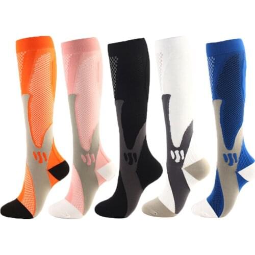 Autumn Winter Compression Socks Men Women Sports Cartoon Anti-Fatigue Relief Pain Diabetic Nursing Compression Socks Popsocket