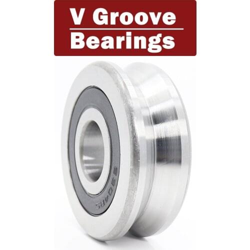 V206222 V Groove Sealed Ball Bearing ( 1PC ) 20*62*22 mm Pulley Wheel Bearings V6/3 V12/5 Guide Track Rlooer Bearing