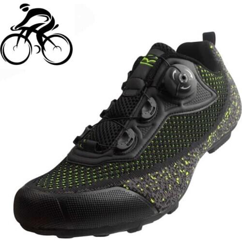 Tiebao Cycling Shoes New Non-locking MTB Road Bicycle Shoes Men Women Ventilation Suitable For Cycling Walking Rubber Shoes