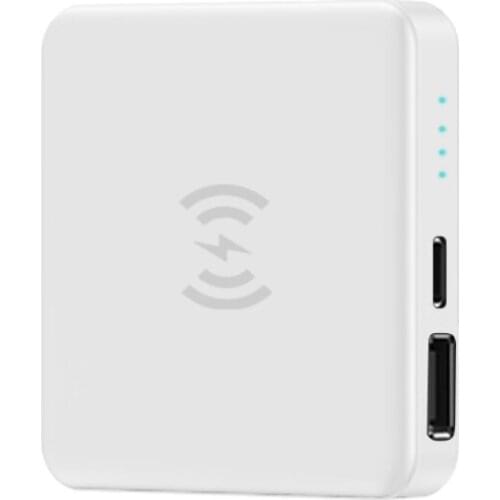 USB C Quick Charging for 12/12Pro/12Pro Mini Magnetic Wireless Power Bank 22W 5000mAh Fast Portable Wireless Charger