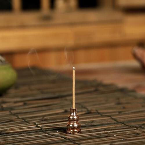 High Quality Brass Incense Burner Holder Incense Stick Coil Bottle Gourd Shaped Copper Incense Holder Home Supplies Home Decor