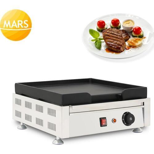 High Quality Electric Griddle Stainless Steel Flat Top Pan Oven Grill Steak Beaf Griddle for Restaurant Kitchen