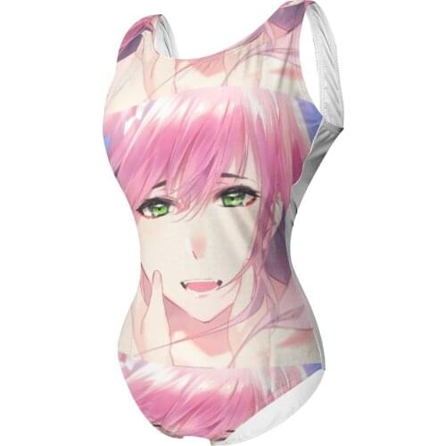 Women 2021 Exotic Bikinis Zero Two Pink Girl 002 Goro Hiro Women Swimsuit Swimwear Anime Manga Women Beach Wear