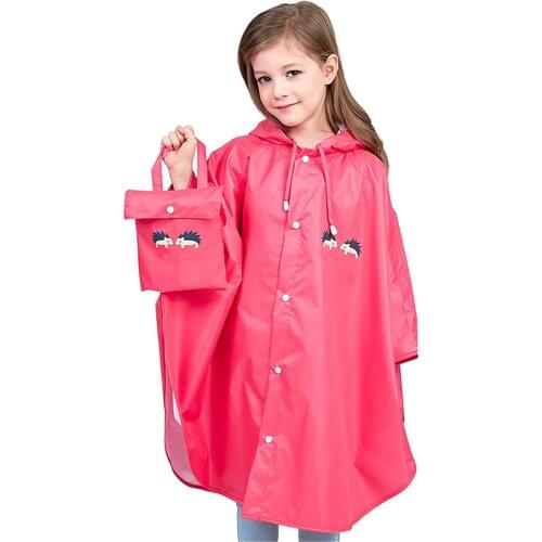 Outdoor Kids Rain Wear 3D Cartoon Children Toddler Raincoat Jacket Ponchos for Boy Girl Baby Kids Raincoat Waterproof Rain Coat