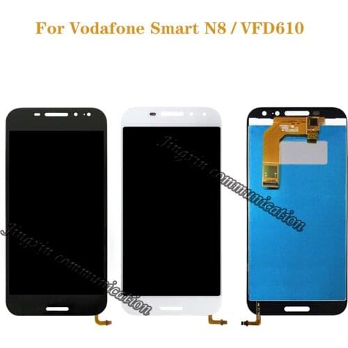 For Vodafone VFD610 Smart N8 LCD display + touch screen digitizer component replacement VFD-610 screen component 100% tested