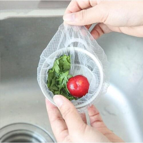 30pcs/bag Filter Bag Sink Strainer Garbage Pouch Net Mesh Kitchen Anti Clogging Kitchen Supplies