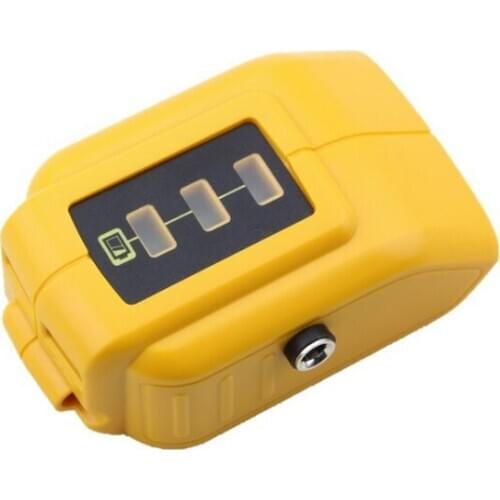 DCB091 Li-on Battery USB Charging Converter 12V 18V 20V DC Output Heated Jackets Adapter