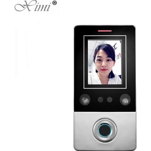 New Standalone Face Door Access Control System With Fingerprint Reader And 125KHZ RFID Card Reader