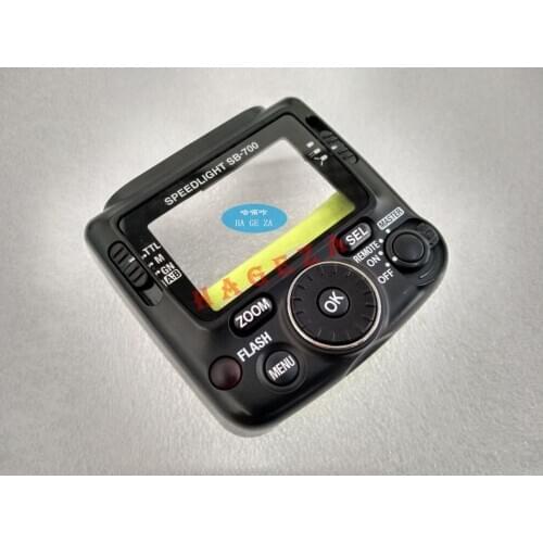 Original SB700 For Nikon SB-700 Flash screen rear shell with buttons camera flash Repair parts