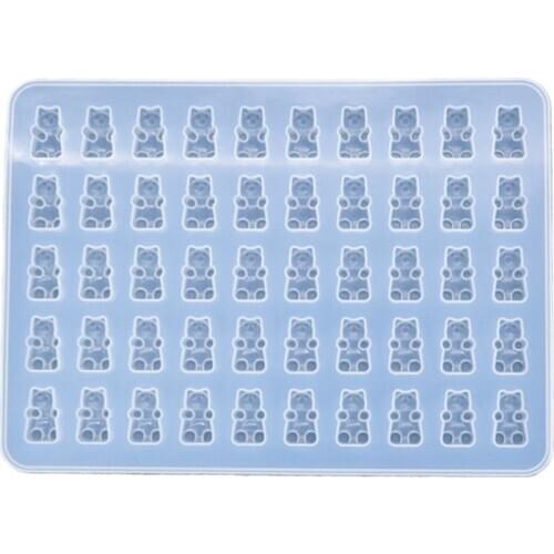 DIY Bear Silicone Mold For Resin Fondant Epoxy Resin Molds Pendant Jewelry Tools