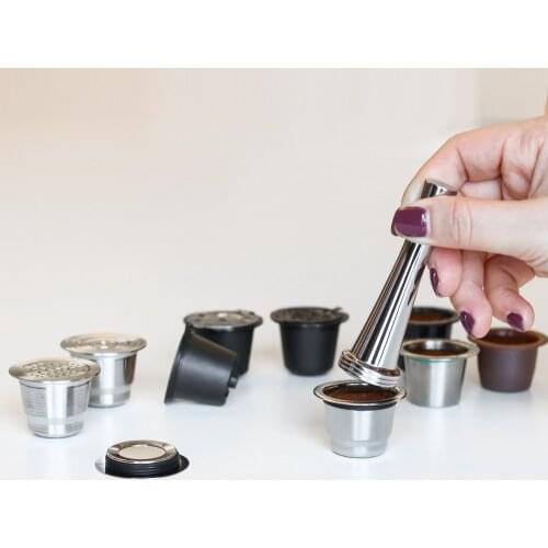 24/30/40mm Aluminium Alloy Tamper Handmade Coffee Pressed Powder Hammer Espresso Maker Cafe Barista Tools Capsule powder press