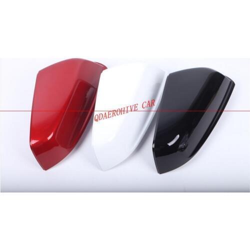 QDAEROHIVE Side Mirror Covers Caps chrome door mirror cover high quality ABS car styling for Chevrolet Malibu 2012-2018
