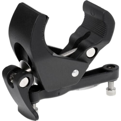 Bicycle Water Bottle Holder Water Bottle Holder Cage Adapter Clamp Handle Bar Mount Bracket Portable Bicycle Adjustable Rack