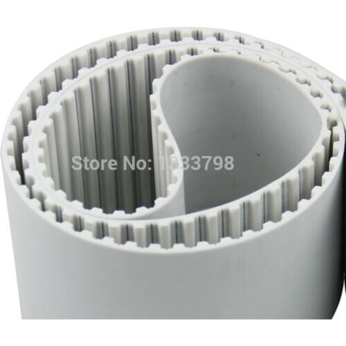 High quality 25mm width T5 customized length size PU transmission machine belt/strap