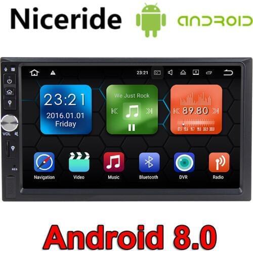 Universal 2 din car radio android 8.0 8.1 dvd player for nissan qashqai x-trail almera multimedia gps navigation navi autoradio