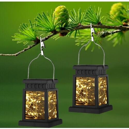 30 LED Solar Light Lantern Waterproof Yard Garden Decor Hanging Lamp Solar String Light Fairy Lamp Outdoor Landscape Lamp