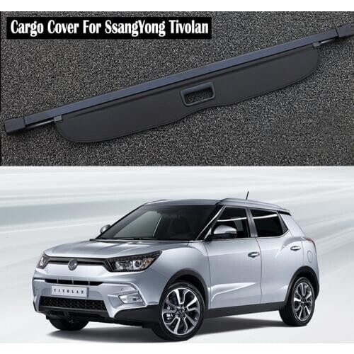 Rear Cargo Cover For SsangYong Tivolan Tivoli 2015 2016 2017 2018 2019 privacy Trunk Screen Security Shield shade Accessories