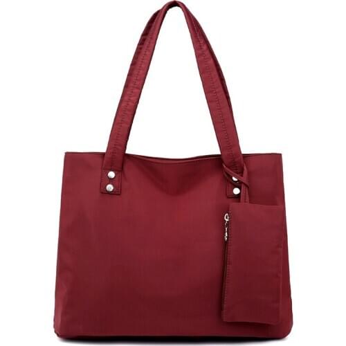 Women Nylon Waterproof Portable Diagonal Bag 2020 Oxford Large Capacity Long Shoulder Composite Handbag