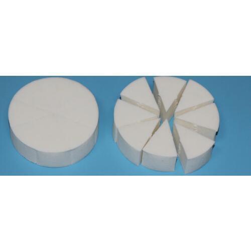 2Pcs/Set 7.5*7.5*2cm Women Girls Best Cheap White Round Makeup Powder Puff Blending Make Up Cosmetic Beauty Foundation Sponge